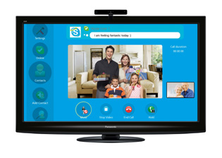 CES 2010 - Image - VIERA CAST Skype Screen 2
